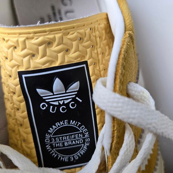 Gucci x Adidas Gazelle 2022 Collaboration Mens Size 5 Womens 7 Sneakers Rare - Picture 11 of 16